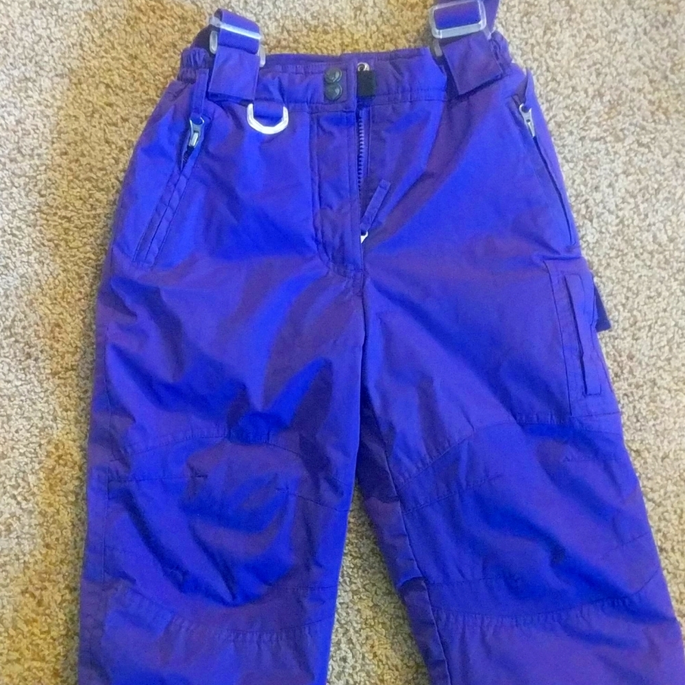 Girls X/S 5/6 Weatherproof snow bibs